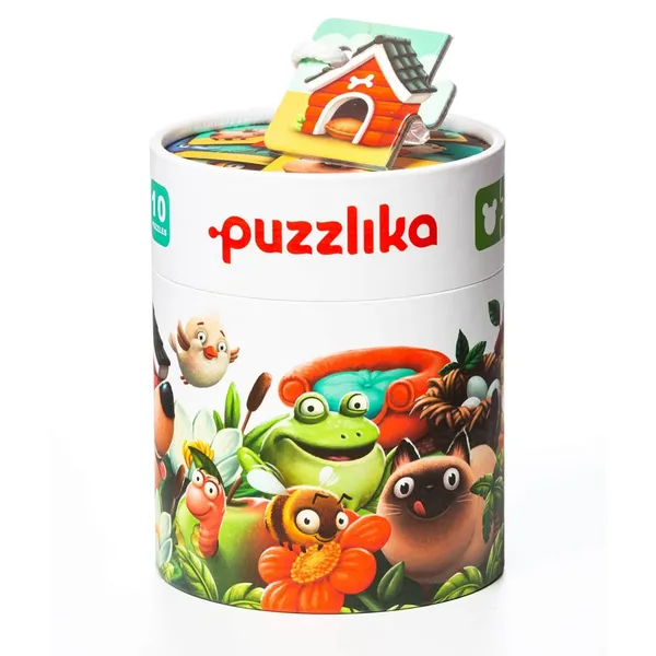 Dėlionė Mano namai PUZZLIKA