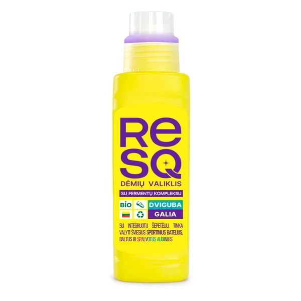 Dėmių valiklis su šepetėliu RESQ, 200 ml