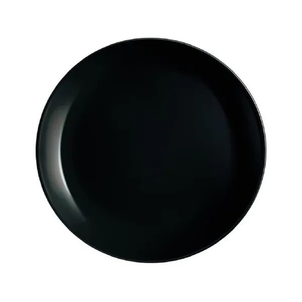 Deserto lėkštė LUMINARC DIWALI BLACK, 19 cm