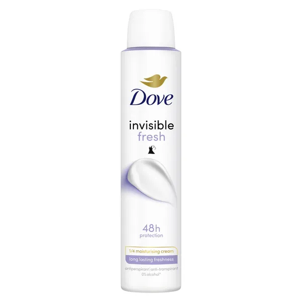 Dezodorantas DOVE INVISIBLE FRESH, 200 ml