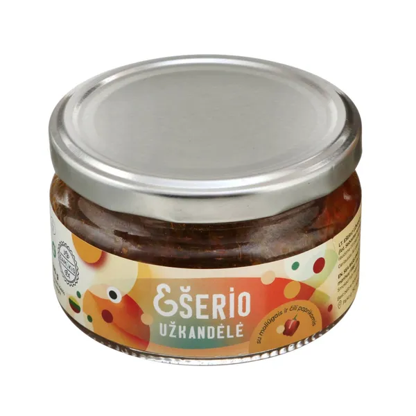 Didžiojo jūrino ešerio užkandėlė su moliūgais ir paprika ŠAMŪKIS, 190 g