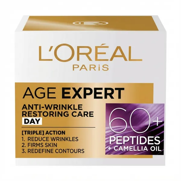 Dieninis veido kremas 60+ AGE EXPERT, 50 ml