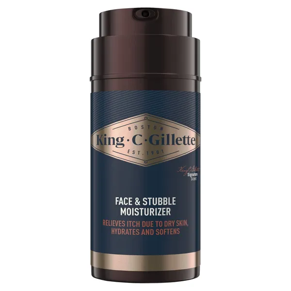 Drėkiklis barzdai ir veidui KING C GILLETTE, 100 ml