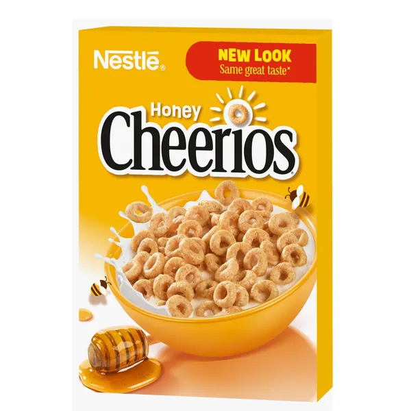 Dribsnių žiedai su medumi NESTLE CHEERIOS HONEY, 375 g