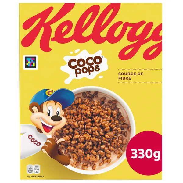 Dribsniai KELLOGG'S Coco Pops, 330 g