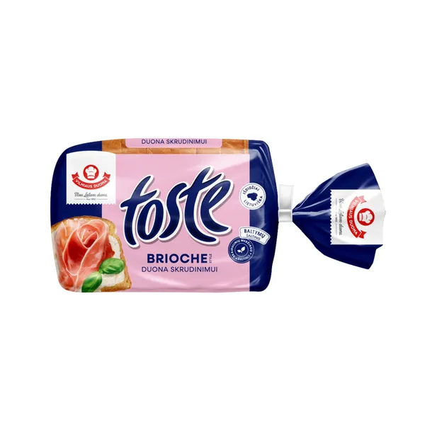 Duona skrudinimui TOSTE BRIOCHE STYLE, 320 g