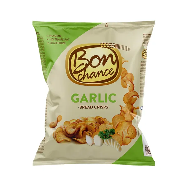 Duonos traškučiai su česnaku BON CHANCE, 240 g