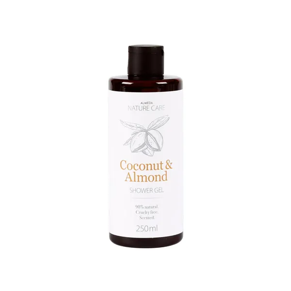 Dušo želė ALMEDA NATURE CARE COCONUT - ALMOND, 250 ml