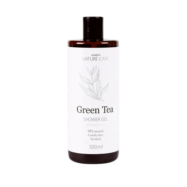 Dušo želė ALMEDA NATURE CARE GREEN TEA, 500 ml