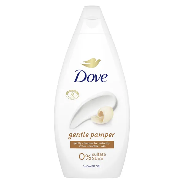 Dušo želė DOVE GENTLE PAMPER, 450 ml