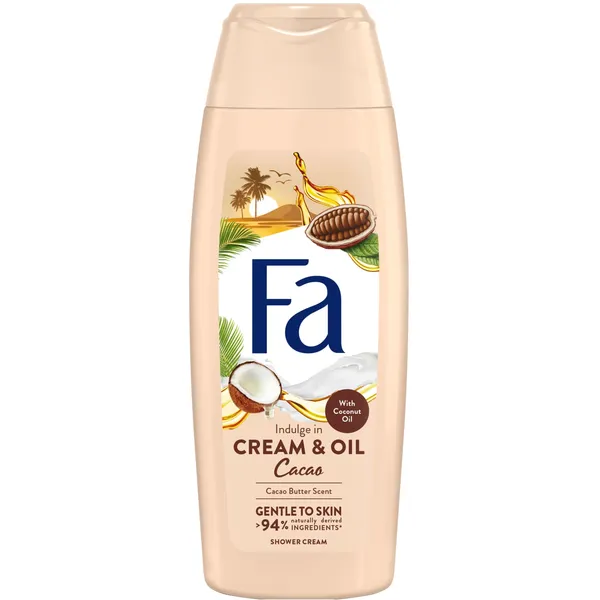 Dušo želė FA CACAO & COCO OIL, 250 ml