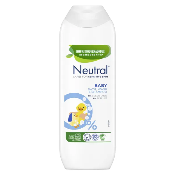 Dušo želė ir šampūnas NEUTRAL BABY, 250 ml