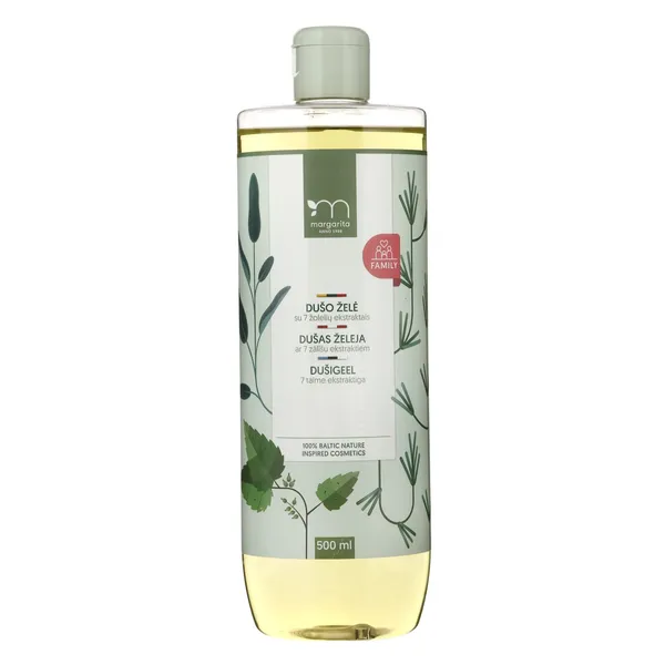 Dušo želė MARGARITA su 7 žolelių ekstraktais, 500ml