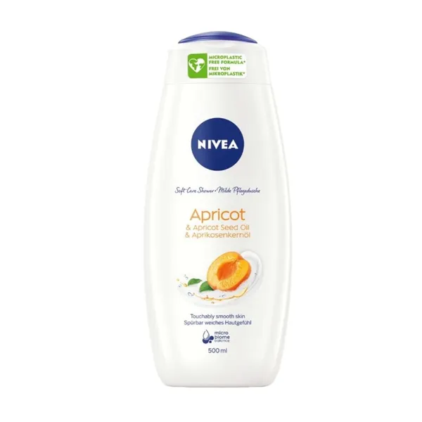 Dušo želė NIVEA Care&Apricot, 500 ml