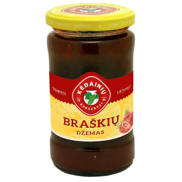 Braškių džemas KĖDAINIŲ, 330 g