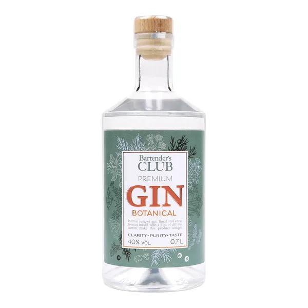 Džins Bartender's Club Premium 40% 0,7l