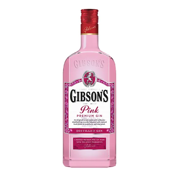 Džinas GIBSON'S Pink Premium, 0,7 l, 37,5 %