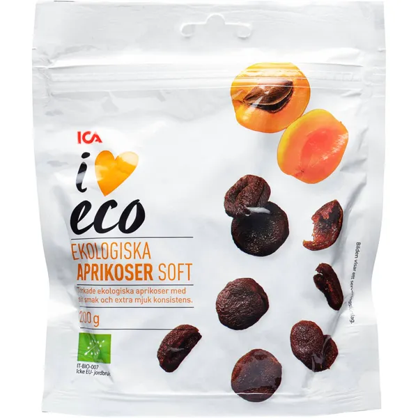 Žāvētas aprikozes I Love Eco 200g