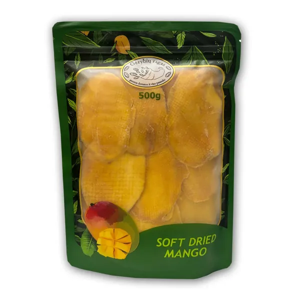 Džiovinti mangai GĖRYBIŲ RAGAS, 500 g
