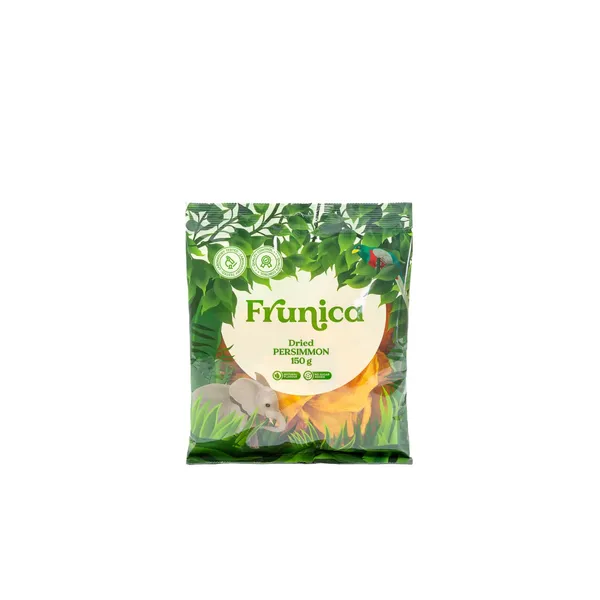 Džiovintų persimonų riekelės be pridėtinio cukraus FRUNICA, 150 g