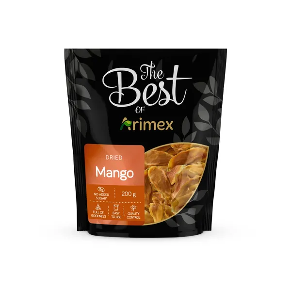Džiovintios mangų riekutės The Best of Arimex, 200 g