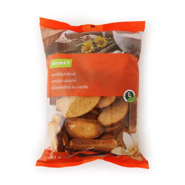 Džiūvėsėliai su vanile RIMI, 500 g