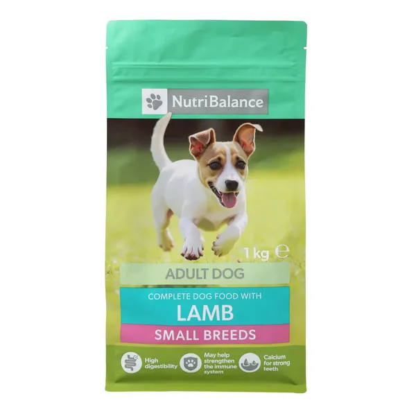 Sausā barība suņ. Nutribalance ar jēra g. 1kg