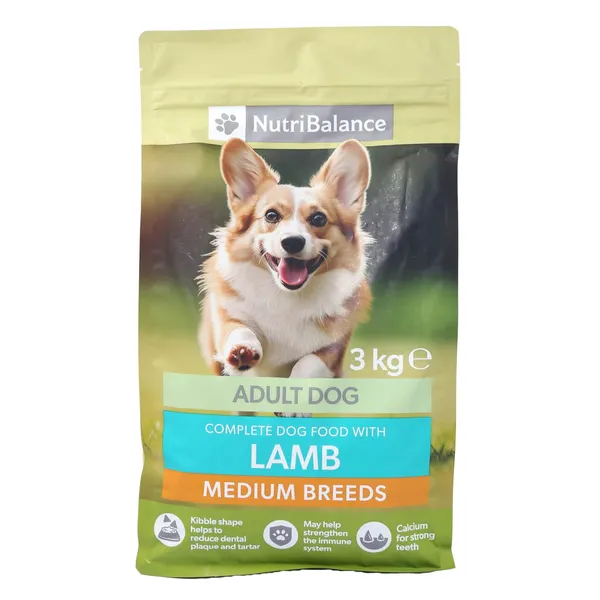 Sausā barība suņ. Nutribalance ar jēra g. 3kg