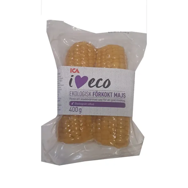Ekologiški virti saldieji kukurūzai I LOVE ECO, 400 g