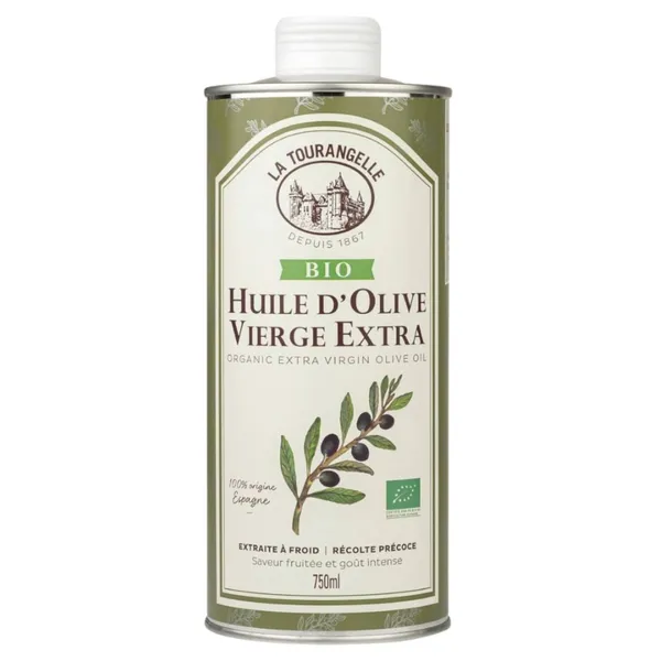 Ekologiškas tyras alyvuogių aliejus LA TOURANGELLE, 750 ml