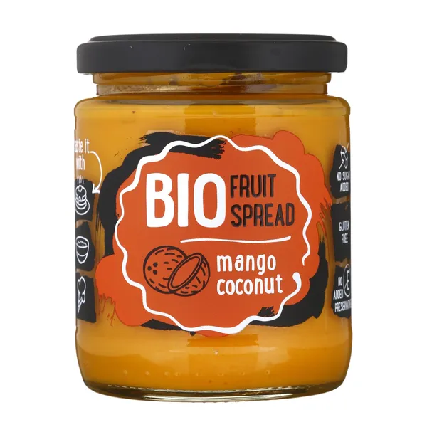 Augļu krēms Rūdolfs Bio mango, kokoss 245g