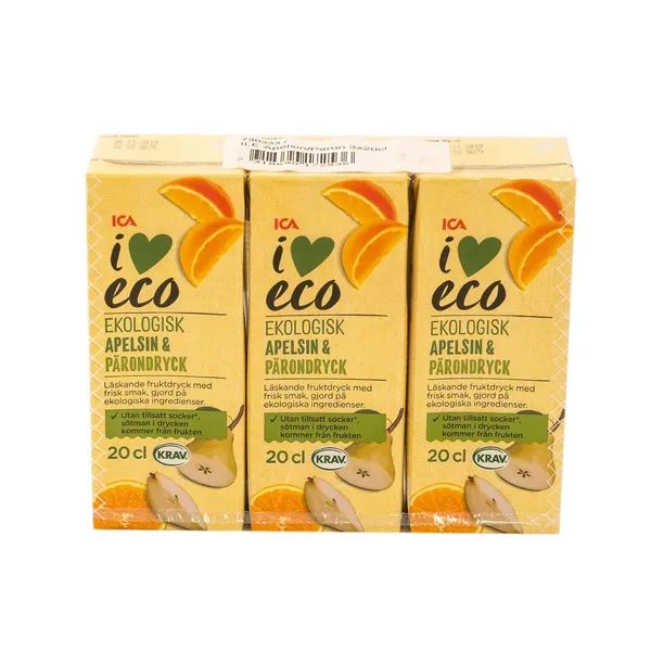 Sulas dzēr. ābolu I Love Eco 3x200ml