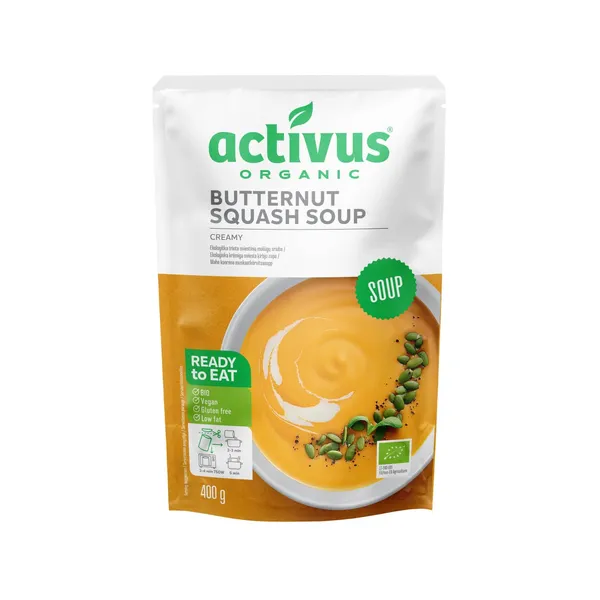 Sviesta ķirbju zupa Activus BIO 400g