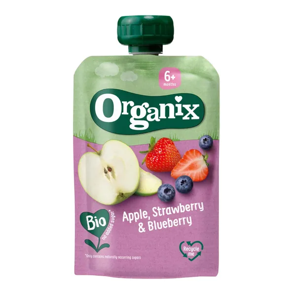 Biez.Organix āboliem,zemen.,mel.6m.+ BIO 100g