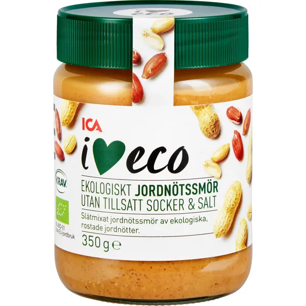 Ekoloģisks zemesriekstu krēms I Love Eco 350g