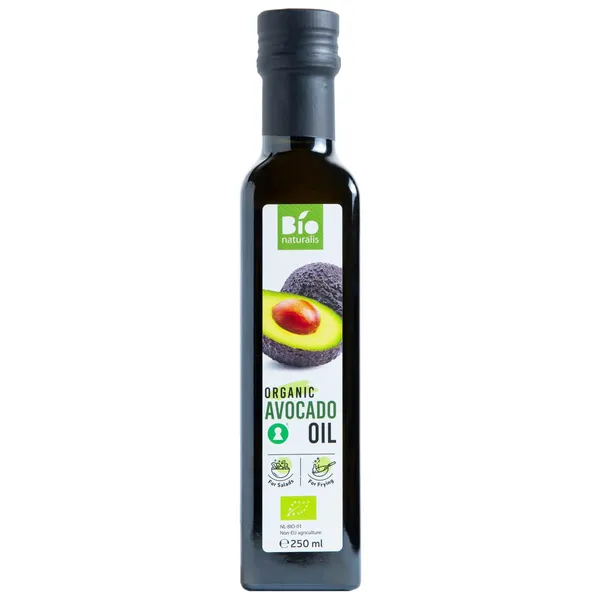 Ekologiškas avokadų aliejus BIONATURALIS, 250 ml