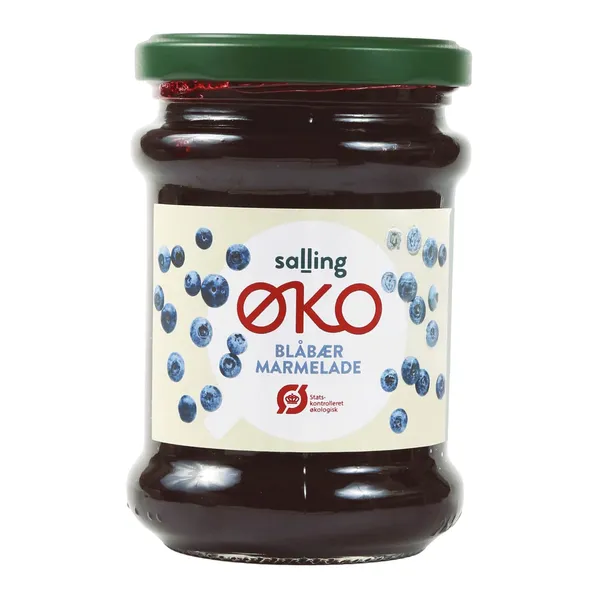 Ekologiška mėlynių uogienė SALLING EKO, 275 g