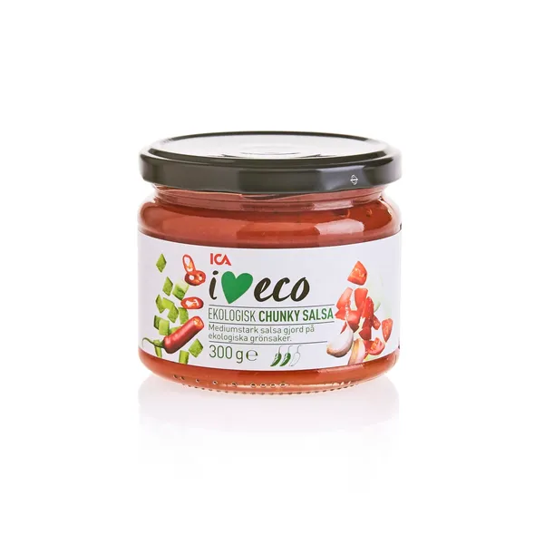 Ekologiškas aštrus padažas I LOVE ECO, 300 g