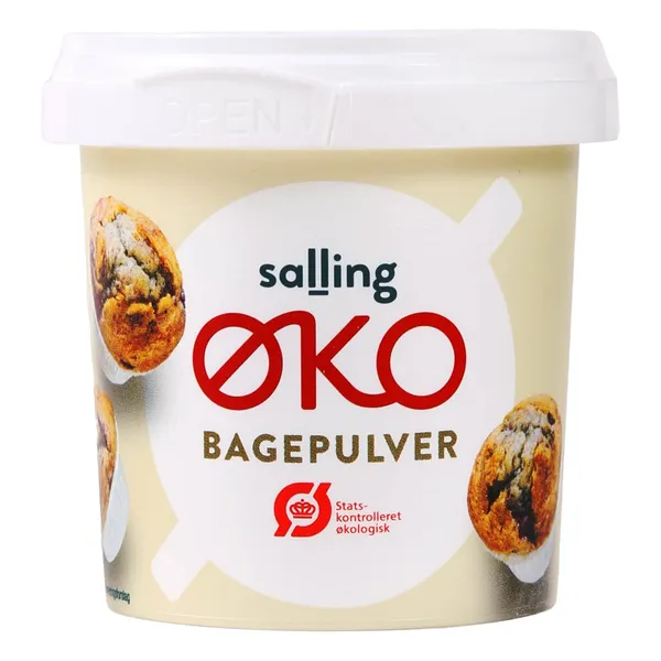 Ekologiški kepimo milteliai SALLING EKO, 140 g