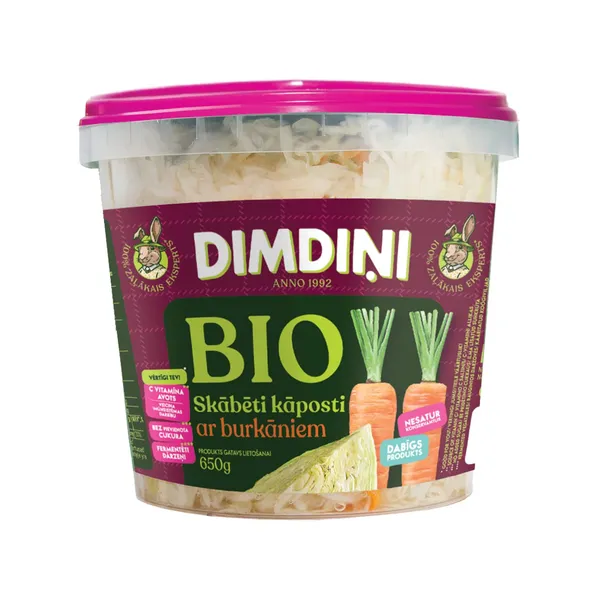Skāb.kāposti ar burk. Dimdiņi BIO 650g
