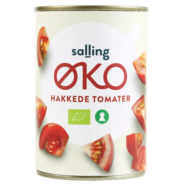 Ekologiški smulkinti pomidorai SALLING EKO, 400 g