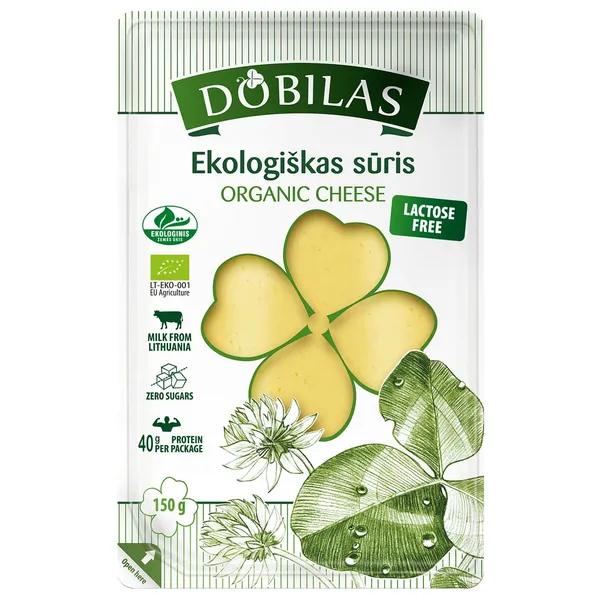 Siers Dobilas bioloģisks šķēlēs 150g