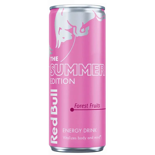 Miško uogų skonio energinis gėrimas RED BULL SUMMER EDITION, 0,25 l