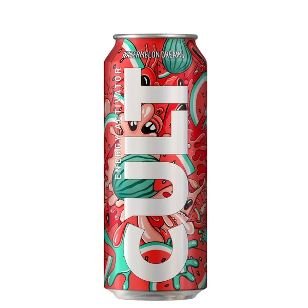 Energinis gėrimas CULT Watermelon Dreams, 0,5 l