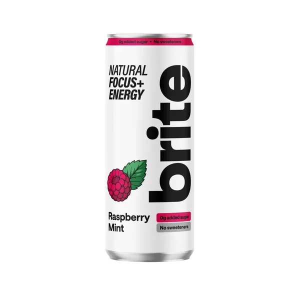 Energinis gėrimas BRITE RASPBERRY MINT, 330 ml