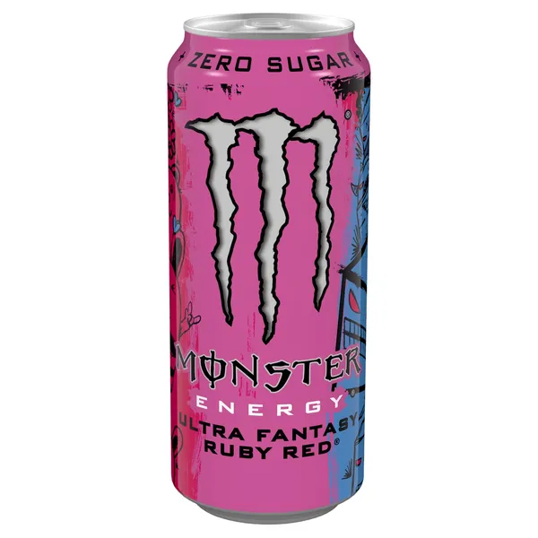 Energinis gėrimas MONSTER ULTRA FANTASY RUBY RED, su saldikliu, 0,5 l
