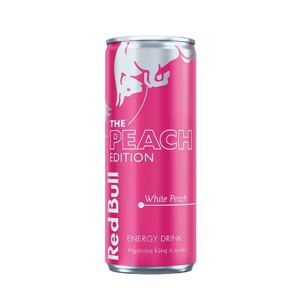 Energinis gėrimas RED BULL PEACH EDITION, 0,25 l