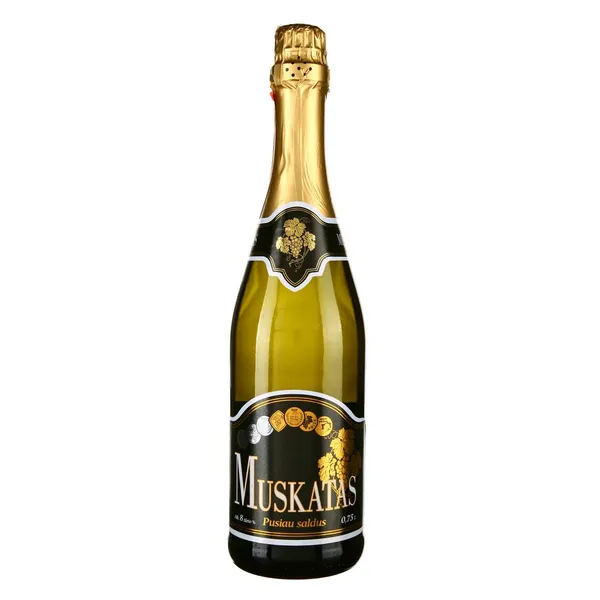 Fermentuotas gėrimas MUSKATAS, 8%, 0,75l