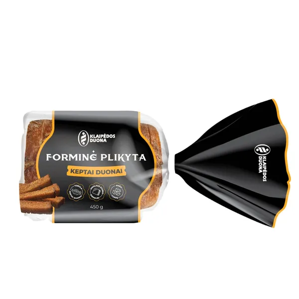 Forminė plikyta KLAIPĖDOS DUONA keptai duonai, 450 g