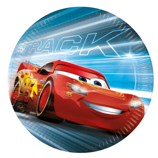 FSC popieriaus plokštelės CARS, 23 cm 8 vnt.